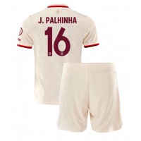 Echipament fotbal Bayern Munich Joao Palhinha #16 Tricou Treilea 2024-25 pentru copii maneca scurta (+ Pantaloni scurti)